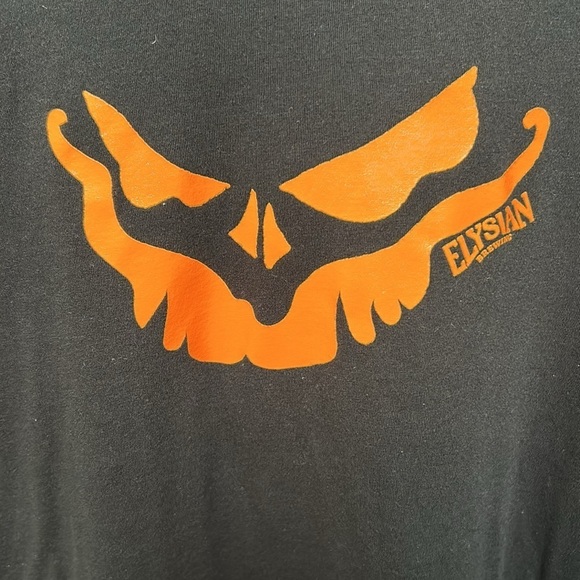 Elysian Brewing Jack O Lantern Pumpkin Halloween Tee, Pour the Gourd, size 2XL - Picture 2 of 6